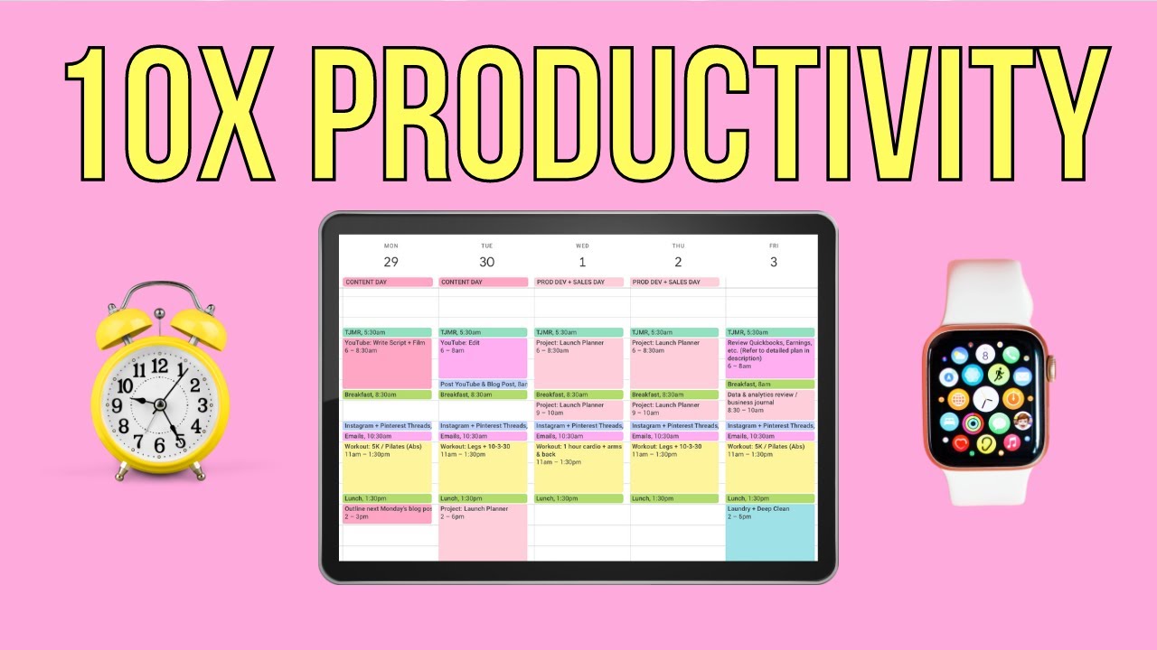 20 Time Management Tips to Increase Productivity