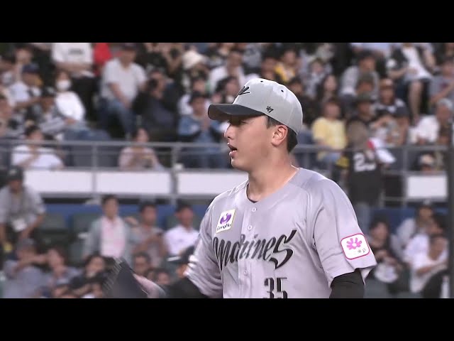 【6回表】自身初の2桁奪三振!! マリーンズ・田中晴也 6回11奪三振2失点の力投!! 2025年6月29日 千葉ロッテマリーンズ 対 福岡ソフトバンクホークス