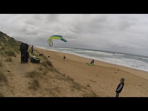 171107 Paragliding and Speedwing Kilcunda Victoria Australia