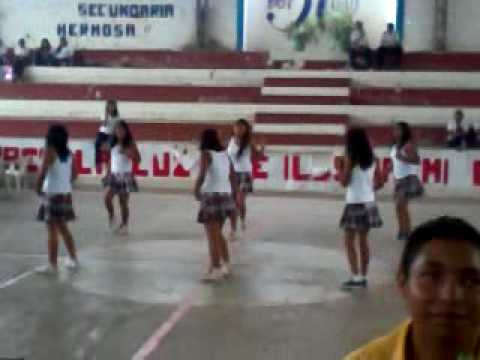 Chikas de Tabla ritmica del dia del maestro secundaria benito juarez