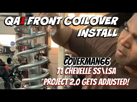 How To Install QA1 Front Coilovers (Parts Setup and Install)