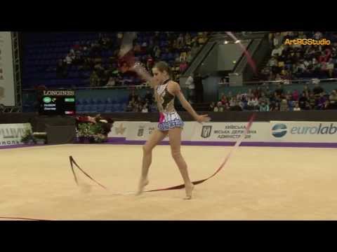 KUSEM Zeynep (TUR) Ribbon - 2012 World Cup Kiev "Deriugina Cup" 2012-03-18 - HD1080