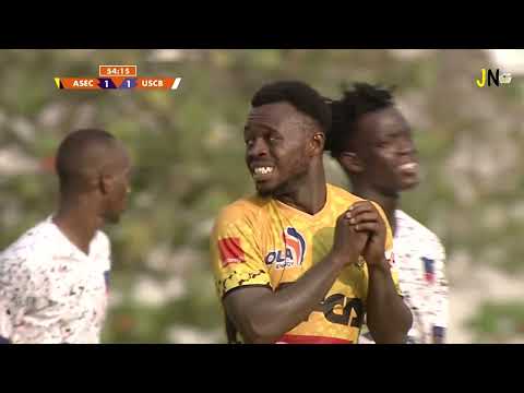 Ligue 1 J 19 USB Bassam 2-4 ASEC Mimosas (Résumé)