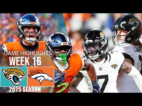 Denver Broncos vs Jacksonville Jaguars WEEK 16 | FULL GAME Highlights | NFL Season 2025
