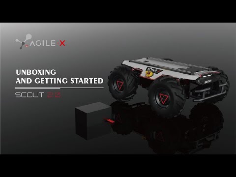 ROBOT INSPECTION AGILEX ROBOTICS SCOUT 2.0 NOUVELLE CONSOMMATION D'ÉNERGIE COMPACT ROTATION_2