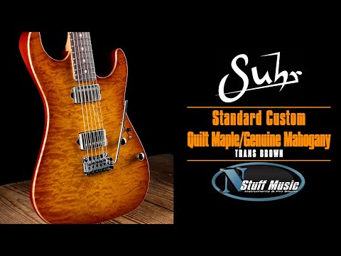Suhr Standard Custom Quilt Maple/Genuine Mahogany - In-Depth Demo!