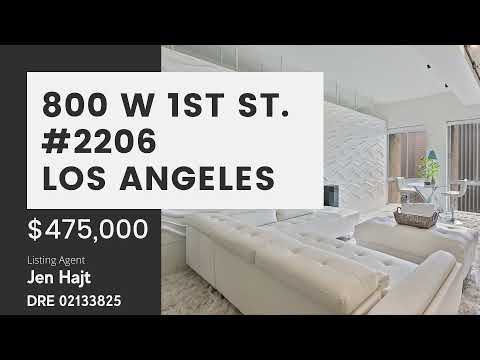 800 W 1st St  #2206 Los Angeles Luxury Condo