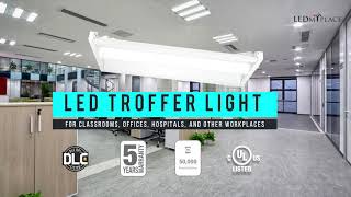 Best LED Troffer Lights on Sale