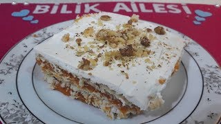 Bal Kabaklı Bisküvi Pastası Tarifi, Nasıl Yapılır? - Bal Kabaklı Büsküvi Tatlısı