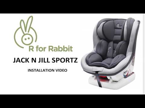 R for Rabbit Jack N Jill Sportz Baby Car Seat Installation Video