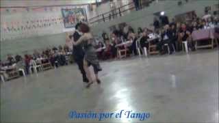 CAMILA DANELLI y LUCAS ERNESTO PAEZ bailando el tango MI DOLOR en la MILONGA del MORAN