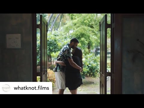 Romantic Monsoon Beach Pre-Wedding Film: Love, Waves, and Raindrops