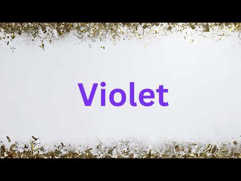🇫🇷 How to Pronounce "Violet" in French