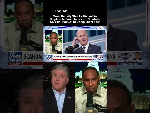 Sean Hannity Shocks Himself in Stephen A. Smith Interview: 'I've Got to Compliment You'