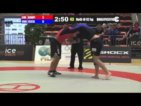 V. Karipidis (GRE) Vs Y. ISICHKO (UKR) - NOGI -92kg - Fila European 2012