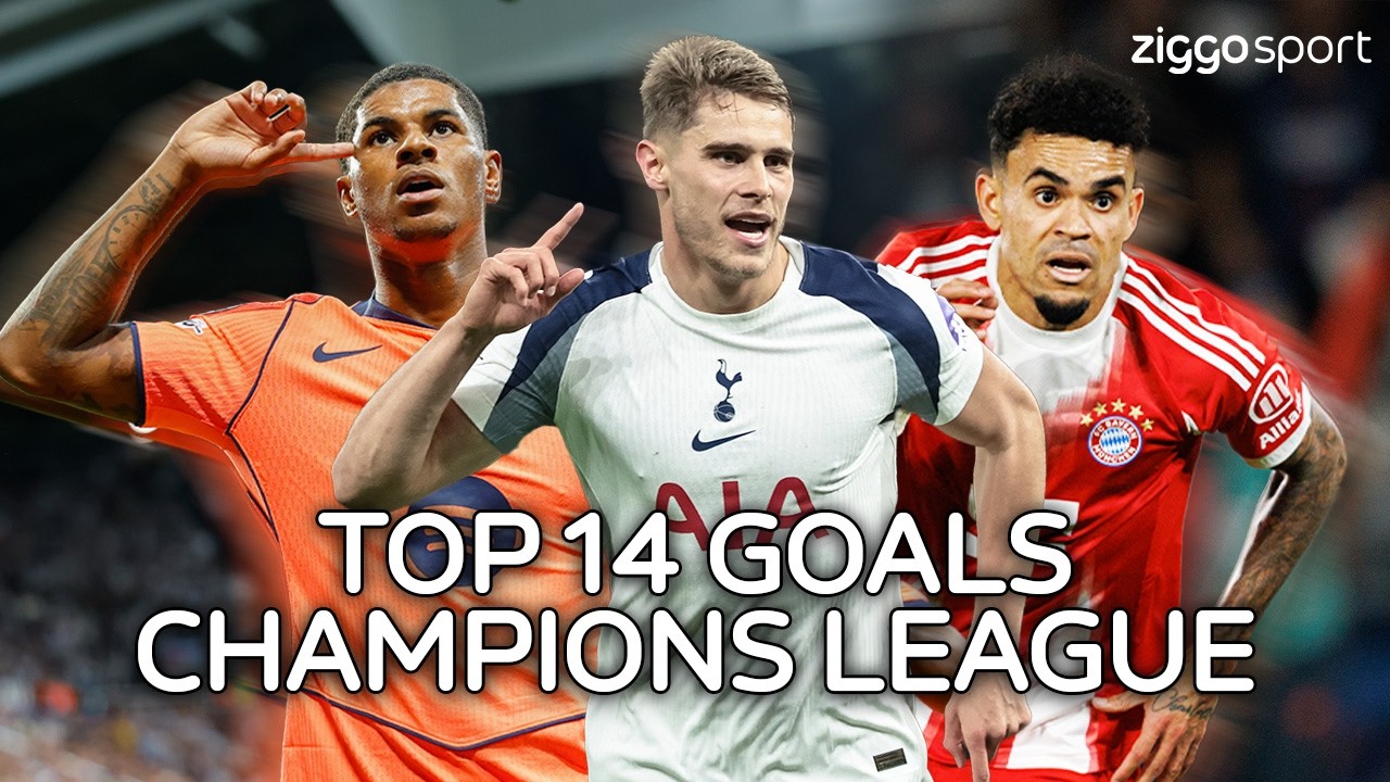 DE MOOISTE GOALS VAN DE CHAMPIONS LEAGUE TOT NU TOE!🔥 | TOP 14