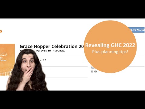 Grace Hopper 2022 Location Leaked - Plus tips for planning your GHC trip