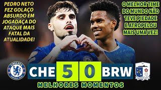 ESTEVÃO ESTÁ NO MELHOR TIME DA EUROPA! HAT-TRICK HISTÓRICO E GOLEADA DO MAIOR TIME DO MUNDO!