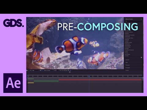 Precomposing in After Effects Ep12 48 Adobe After Effects for Beginners