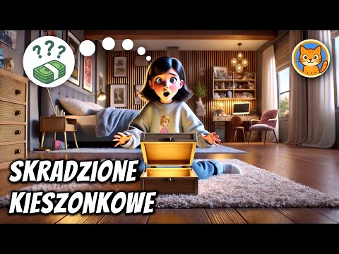Marcelina i Skradzione Kieszonkowe - okładka bajki audio