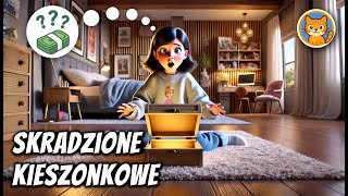 Marcelina i Skradzione Kieszonkowe - okładka bajki audio