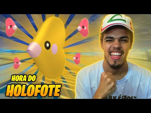 PEGUEI MUITO SHINY NA HORA DO HOLOFOTE DO LUVDISC - POKÉMON GO!
