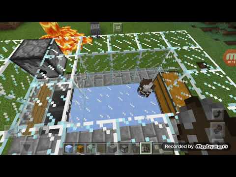 5 airon golem contro 50 zombi e le farm di mucche,maiali,polli e pecore