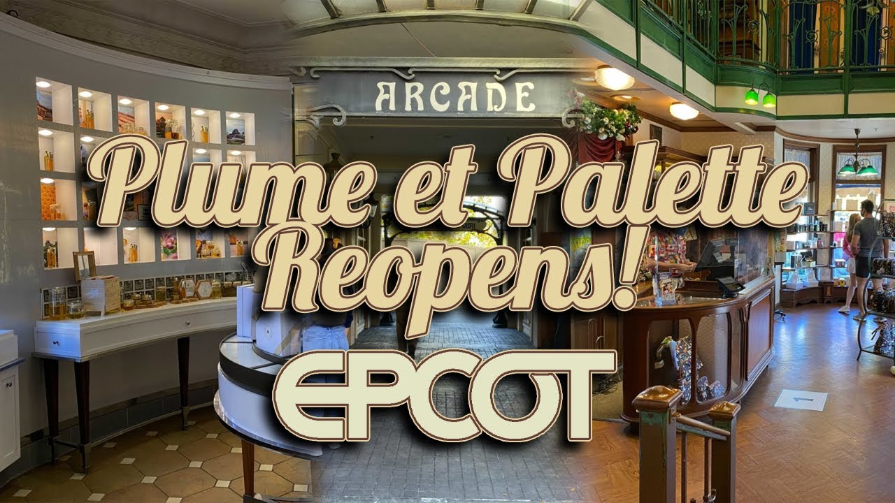 Plume et Palette Reopens In The France Pavilion At EPCOT