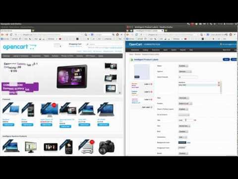 Intelligent Product Labels: Opencart 1.5.5 Extension