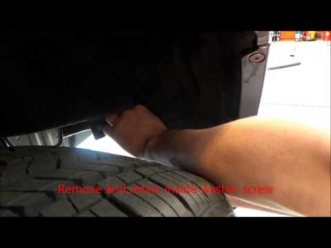 2014 Honda Accord Splash Guard Installation