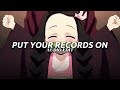 Put Your Records On • Corinne Bailey Rae [audio edit]