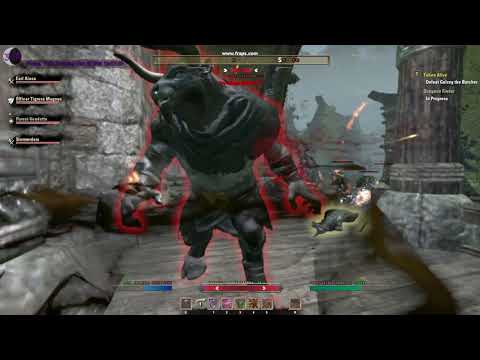 ESO dungeon gameplay- Falkreath Hold