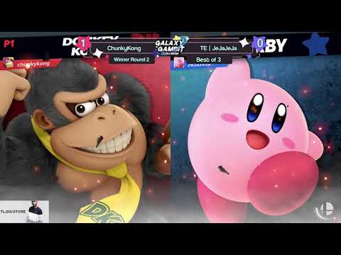 GGxC 6 - ChunkyKong (Donkey Kong) Vs. TE  JeJaJeJa (Kirby) - Top 64: Winners Round 2
