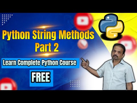 Mastering Python String Methods Part 2 Essential Techniques For Beginners Learn Python For Free