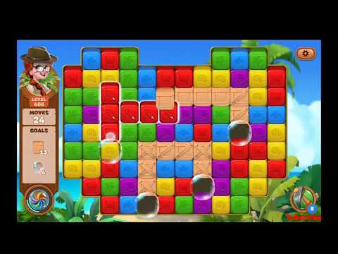 Lost Island Blast Adventure Level 406 NO BOOSTERS - A S GAMING