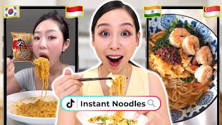 Trying Viral Instant Noodles Around The World 🍜