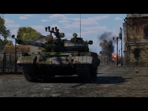 13 KILLS: USSR (T-55AM-1) Realistic Battles - War Thunder [1440p 60FPS]