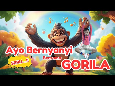 Ayo Bernyanyi Lagu Gorila 🦍🎶 | Lagu Anak Ceria | Paman BLEPOT