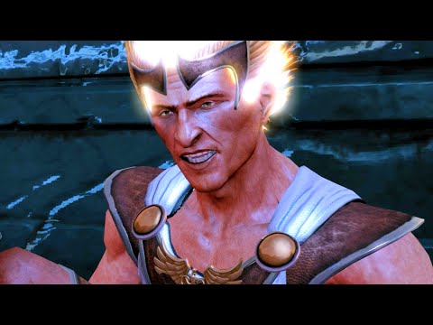 God of War 3 Remastered Hermes Boss Fight HD 60FPS 1080p