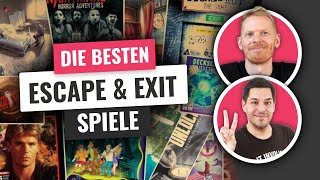 Großer Vergleich: Exit & Escape Room Spiele im Überblick