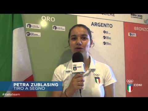 Petra Zublasing oro e record mondiale nella carabina 3p - Baku 2015