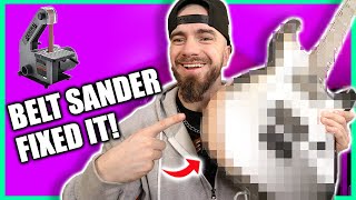 Video thumbnail for I TOOK A BELT SANDER TO MY GUITAR! GUITAR MODS by Xander Raymond Charles