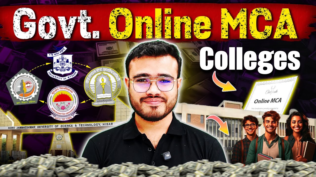 🤩 MCA for Working Professionals? | Top 5 Online MCA Colleges with High Placements & Jobs! 💥