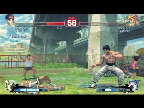 Mago [Fei] vs oshino215 [Adon] SUPER STREET FIGHTER 4 - Japanese Online Ranked Matches TRUE HD