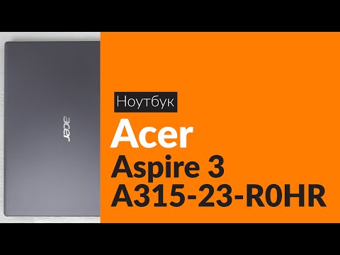 ACER Aspire 3 A315-23 NX.HVTEU.010 Charcoal Black