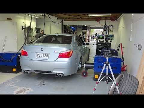 BMW M5 E60 V10 Dyno Run At DCH Autosport
