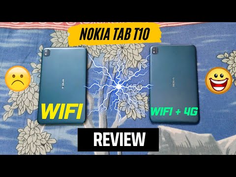 Nokia T10 Tablet WiFi + 4G ( LTE ) Review