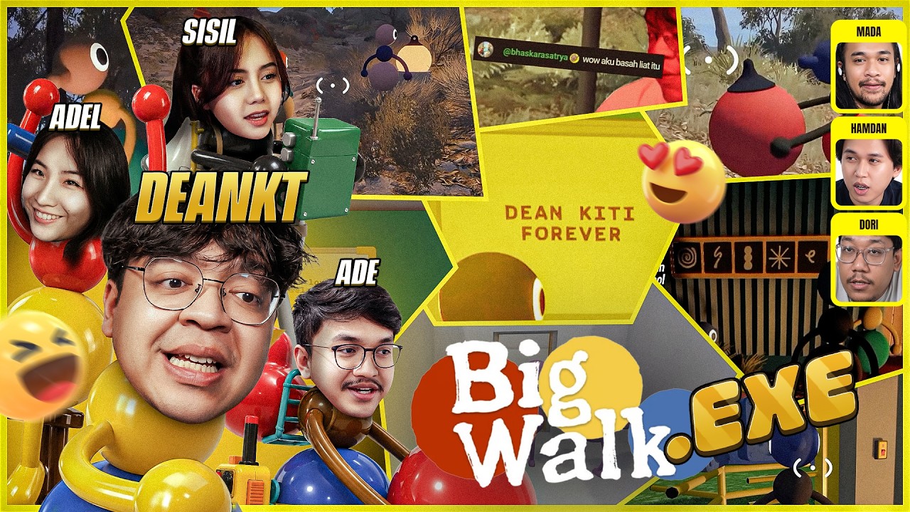 BIG WALK EXE || MENAMATKAN GAME VIRAL 😱 INI BOCOR APAAN GEST 🐸 APIPI DORDEN 🙊 ADA ORANG IMUT MAS 🚂