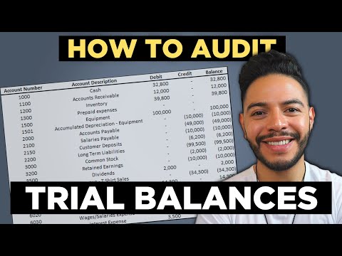 How to Audit and Analyze a Trial Balance