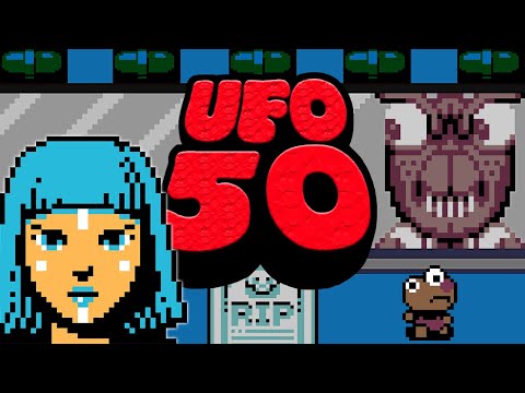 What dark secrets hide beneath the surface of UFO 50?
